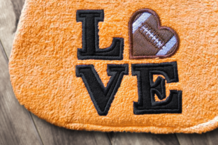 LOVE Football Applique – A Designer's Review