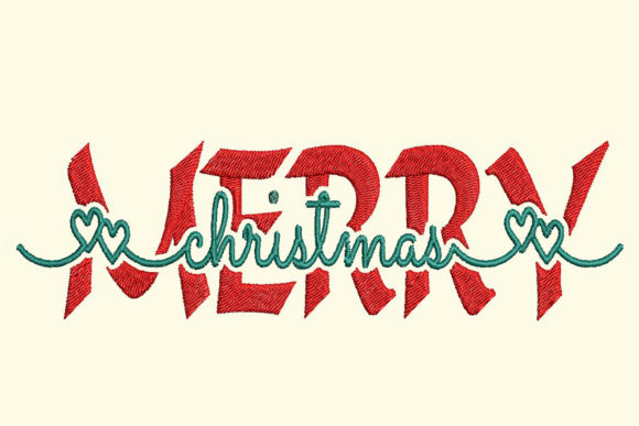 Merry Christmas Contemporary Split Text: A Designer's Review