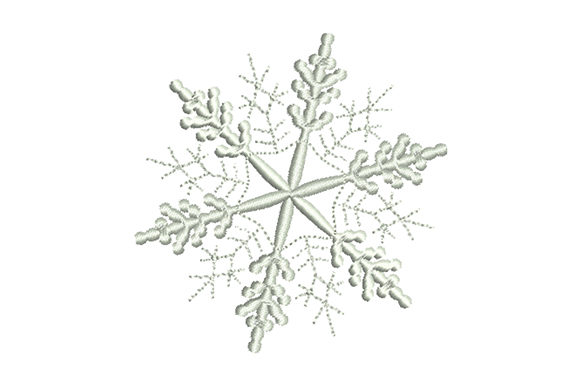 Openwork Snowflake: Sweatshirt Embroidery Review