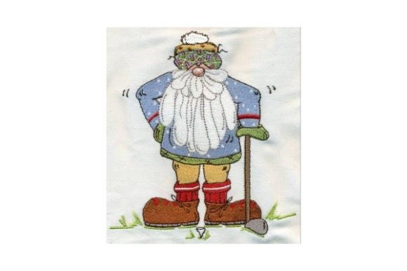 Sassy Golfing Santa: A Designer's Review