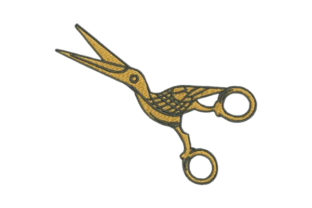 Scissor Bird Design Review for Small Business Merch