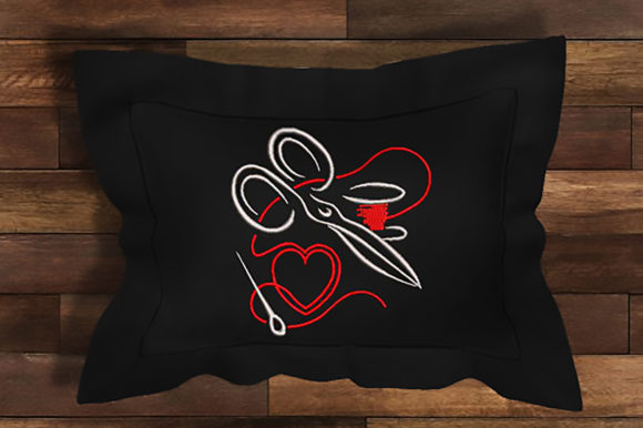 Scissors and Thread Heart: A Designer's Review of a Stitching Charm