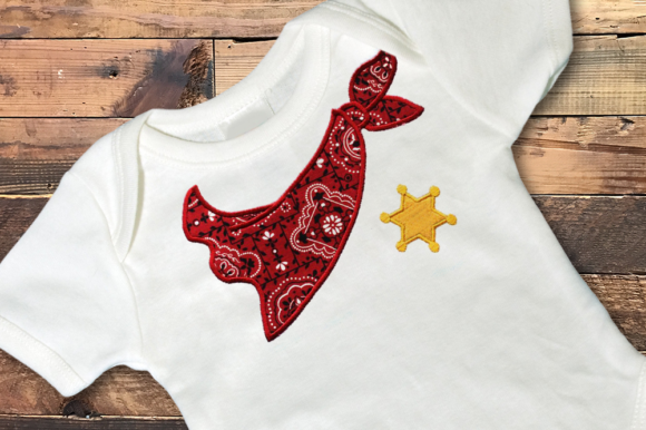 Sheriff Bandanna Applique: A Designer's Review for Seasonal Stitching
